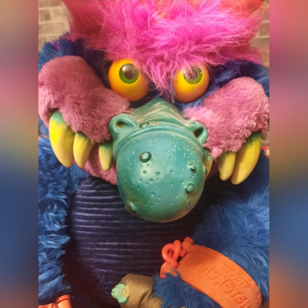 Vintage My Pet Monster with Cuffs